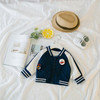 Cute Embroidery Spring Children Coat Autumn Kids Jacket Boys Outerwear Coats Active Boy Baseball Uniform Baby Clothes Clothing