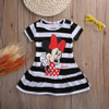 Cute Children Kids Baby Girls Dresses Clothes Child Cartoon Summer Mini Short Dress Kid Enfant Garments Clothing