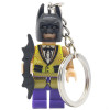KAZI Batman DIY Keychain Figure Swim Limited Rabbit Ski Suit Batman Movie Building Blocks Edition Toys For Children