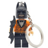 KAZI Batman DIY Keychain Figure Swim Limited Rabbit Ski Suit Batman Movie Building Blocks Edition Toys For Children