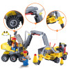 Kazi 6092 City Construction Excavator Building Block sets Compatible all brand City Toys Brinquedos Educational Bricks Gift