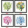 rich tree painting painting with Four Diamond Cross Stitch embroidered diamond diamond paste painting the living room