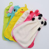 Cute Children Nursery Hand Towel Cartoon Animal Kitchen Bath Hanging Wipe Towel Cute Children Nursery Hand Towel Cartoon Animal Kitchen Bath Hanging Wipe Towel