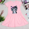 Cute Cat Summer Toddler Baby Girls Princess Dress Party Kids Tulle Tutu Dress Baby Girl Dress