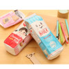 Cute Cartoon Stationery Pencil Pen Case Cosmetic Makeup Bag Zipper Pouch Case 615
