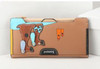 Cute Cartoon Fashion Cute Puppy Zipper Long Wallet Cartoon Dog 6 Colors PU Leather Women Wallets Ladies Clutch Card Holder