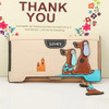 Cute Cartoon Fashion Cute Puppy Zipper Long Wallet Cartoon Dog 6 Colors PU Leather Women Wallets Ladies Clutch Card Holder