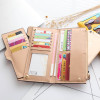 Cute Cartoon Fashion Cute Puppy Zipper Long Wallet Cartoon Dog 6 Colors PU Leather Women Wallets Ladies Clutch Card Holder