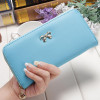 Cute Bowknot Women Long Wallet Pure Color Clutch Bag Purse Phone Card Holder Bag Wallet Cute Bowknot Women Long Wallet Pure Color Clutch Bag Purse Phone Card Holder Bag Wallet