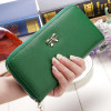 Cute Bowknot Women Long Wallet Pure Color Clutch Bag Purse Phone Card Holder Bag Wallet Cute Bowknot Women Long Wallet Pure Color Clutch Bag Purse Phone Card Holder Bag Wallet