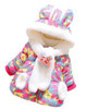 Cute Baby Warm Coat Girls Boys Parkas Rabbit Baby Winter Jacket Thick Cotton-Padded Outerwear Infant Snow Wear Coat Snow Wear