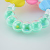 Cute Baby Toddler Molar Toothbrush Silicone Baby Palm Style Teethers Infant Training Tooth Bell Massager Teething Toy