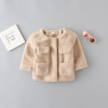 Cute Baby Girls Clothes Coat New Winter Jackets For Girls Autumn Warm Kids Outerwear Children Clothing Baby Windbreakers 9-24M