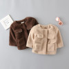 Cute Baby Girls Clothes Coat New Winter Jackets For Girls Autumn Warm Kids Outerwear Children Clothing Baby Windbreakers 9-24M