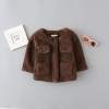 Cute Baby Girls Clothes Coat New Winter Jackets For Girls Autumn Warm Kids Outerwear Children Clothing Baby Windbreakers 9-24M