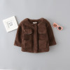 Cute Baby Girls Clothes Coat New Winter Jackets For Girls Autumn Warm Kids Outerwear Children Clothing Baby Windbreakers 9-24M