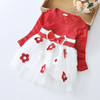 Cute Baby Girl Dress Cotton Children Kids Baby Girls Dresses One Piece Baby Autumn Clothing For School Casual Wear Clothes Girl