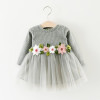 Cute Baby Girl Dress Cotton Children Kids Baby Girls Dresses One Piece Baby Autumn Clothing For School Casual Wear Clothes Girl