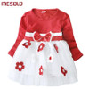 Cute Baby Girl Dress Cotton Children Kids Baby Girls Dresses One Piece Baby Autumn Clothing For School Casual Wear Clothes Girl