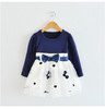 Cute Baby Girl Dress Cotton Children Kids Baby Girls Dresses One Piece Baby Autumn Clothing For School Casual Wear Clothes Girl