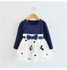Cute Baby Girl Dress Cotton Children Kids Baby Girls Dresses One Piece Baby Autumn Clothing For School Casual Wear Clothes Girl