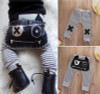 Cute Baby Boys Girls Bottoms Monster Harem Pants Leggings Trousers Casual 0-2Y Striped Grey Loose Pants Cute Baby Boys Girls Bottoms Monster Harem Pants Leggings Trousers Casual 0-2Y Striped Grey Loose Pants