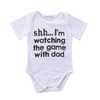 Newborn Toddler Infant Baby Girl Short Sleeve Letter Romper Cotton Jumpsuit Outfit Sunsuit Clothes