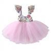 Newborn Toddler Baby Girls Floral Dress Party Ball Gown Formal Dresses Sundress Baby Girls Tutu Dress