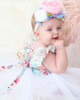 Newborn Toddler Baby Girls Floral Dress Party Ball Gown Formal Dresses Sundress Baby Girls Tutu Dress