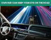 E350 5.8'' Car HUD Head Up Display Car Over Speed Warning Windshield Projector with OBDII and EU OBD Port Engine Fault Alarm
