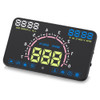 E350 5.8'' Car HUD Head Up Display Car Over Speed Warning Windshield Projector with OBDII and EU OBD Port Engine Fault Alarm