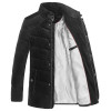E-artist Men's Velvet Duck Down Jackets Coats Slim Fit Business Casual Male Parkas Outwear Overcoat for Winter Plus Size 5XL Y41