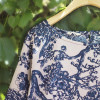 Johnature Cotton Linen Vintage Flower Pint Women Fall Dress Half Sleeve O-neck Washed Plus Size Loose 2017 New Autumn Women Robe