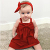 Infant Baby Girl Dress Red Summer Children Clothing Girls Costume Kid Sleeveless Sundress Bowknot Short Mini Vest Dress Outfit Infant Baby Girl Dress Red Summer Children Clothing Girls Costume Kid Sleeveless Sundress Bowknot Short Mini Vest Dress Outfit