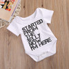 Infant Baby Boy Girl Lettter Printed Jumpsuit Clothes Outfits Casual Bodysuit Playsuit Infant Baby Boy Girl Lettter Printed Jumpsuit Clothes Outfits Casual Bodysuit Playsuit
