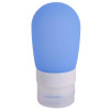 38ml Mini Traveler Packing Bottle Silicone Refillable Portable Storage Press Bottles for Lotion Shampoo Bath QW674484