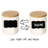 36pcs/lot New Wedding Home Kitchen Jars Blackboard Stickers Waterproof Chalkboard Lables Tags Can Be Reused
