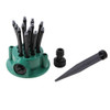 360 Degree Automatic Plastic Sprinkler Spray Nozzle Lawn Garden Irrigation Sprinkler Rotating Plant Watering Drippers