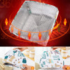 36*36*16cm Foldable Food Covers Keep Warm Hot Aluminum Foil Cover Dishes Insulation Utilidades Kitchen Table Accessories Tools