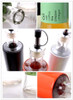 350ml 5 color Kitchen supplies stainless steel glass oiler sauce pot oil bottle seasoning box pot of vinegar oil vinegar bottle