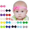 Baby Kids Girls Mini Bowknot Hairband Elastic Headband Bow stretch hair accessories Sweet Children's Elastic Force Headwear