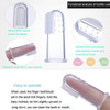 Baby Kid Infant Newborn Soft Safe Silicone Finger Training Toothbrush Gum Brush Clean Teeth Coated Tongue Baby Teething Rings