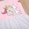 Baby Girls Unicorn Dress Casual Toddler Kids Summer Hoilday Dresses Clothes New