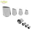 Delidge 4pcs/set Baking Tools Rose Flowers Nozzles Creative Icing Piping Nozzle Pastry Tips Sugar Craft Cake Decorating Tools