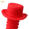Delidge 2 pcs/set Hat Shape Wine Bottle Stopper Silicone Preservation Red Wine Bottle Stoppers Wine Champagne Stopper