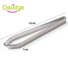 Delidge 1 Pc Fish Bone Tweezer Stainless Steel Feathers Pig Hair Clip Fish Bone Remover Pincer Puller Tweezer Tongs