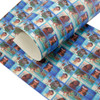 David accessories about 20*34cm synthetic leather fabric for Tissue Kids Bedding home textile for Sewing Tilda Doll,1Yc2001