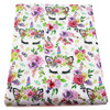 David accessories 50*145cm deer unicorn snowman Christmas Easter Polyester cotton fabric for Tissue home textile Sewing,c2845