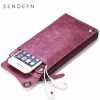 Wallet New Fashion Wallet Women Genuine Leather Wallet Brand Women Purse Long Purse Coin Purse Phone Pocket For iPhone7S Wallet New Fashion Wallet Women Genuine Leather Wallet Brand Women Purse Long Purse Coin Purse Phone Pocket For iPhone7S