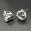 2020 Fashion Luxury 925 Sterling Silver Zircon Stud Earing Earrings for women christmas gift jewelry Best Black Friday Deal Z5